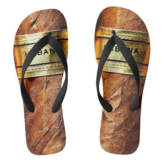 Cuban Cigars Habana Golden Vip Teenslippers (Voetbed)