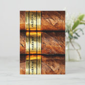 Cuban Cigars Habana Uitnodiging (Staand voorkant)