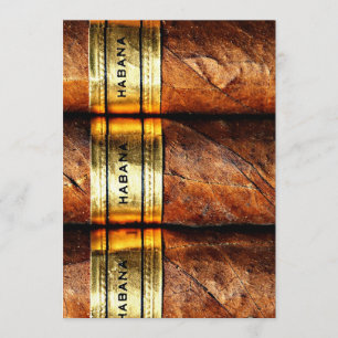 Cuban Cigars Habana Uitnodiging