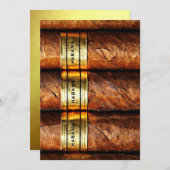Cuban Cigars Habana Uitnodiging (Voorkant / Achterkant)