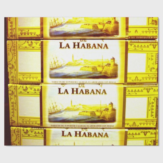 Cuban Cigars | La Habana | Papier voor onmiddellij (Vlak)