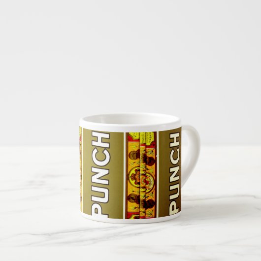 Cuban Cigars | Punch | Espresso Cup Kop (Voorkant rechts)
