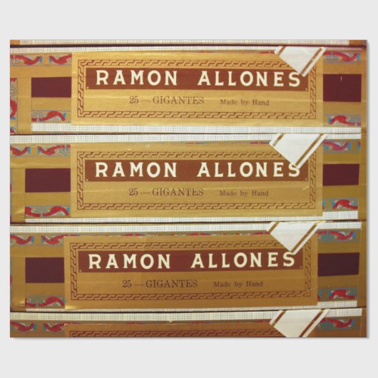 Cuban Cigars | Ramon Allones | Papier voor onmidde (Vlak)