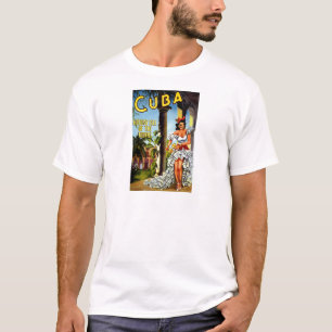Cuban Dancer Vintage Travel T-shirt