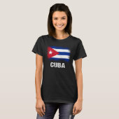 Cuban Flag Cuba 1 T-shirt (Voorkant volledig)