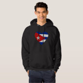Cuban Flag Cuba Pride Cuba Travel Proud Cuban Cuba Hoodie (Voorkant volledig)