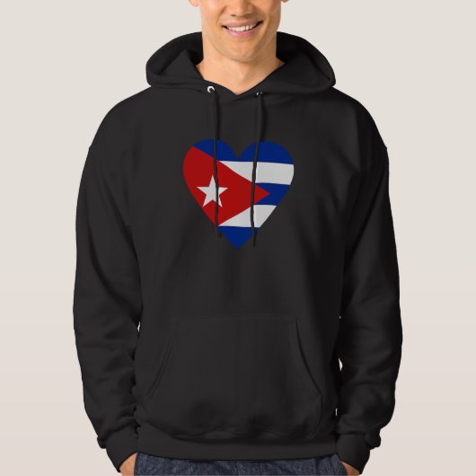 Cuban Flag Cuba Pride Cuba Travel Proud Cuban Cuba Hoodie (Voorkant)