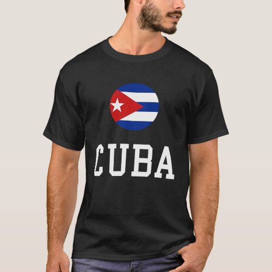 Cuban Flag Cuba Pride Cuba Travel Proud Cuban Cuba T-shirt (Voorkant)