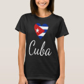 Cuban Flag Cuba Pride Cuba Travel Proud Cuban Cuba T-shirt (Voorkant)