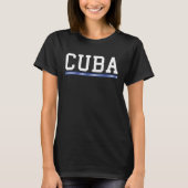 Cuban Flag Cuba Pride Cuba Travel Proud Cuban Cuba T-shirt (Voorkant)