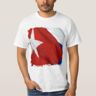 Cuban Flag Grunge 4 TShirt