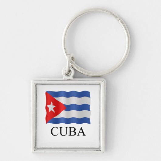 Cuban flag sleutelhanger (Voorkant)