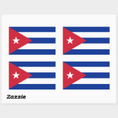 Cuban Flag Sticker (Vel)