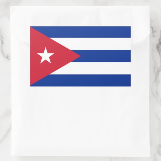 Cuban Flag Sticker (Tas)