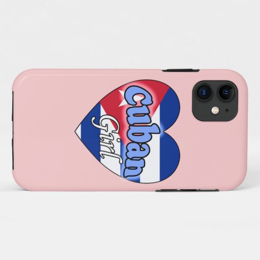 Cuban Girl Case-Mate iPhone Case (Achterkant (horizontaal))