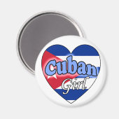 Cuban Girl Magneet (Voorkant / Achterkant)