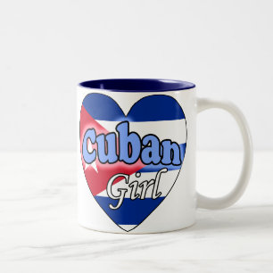 Cuban Girl Tweekleurige Koffiemok