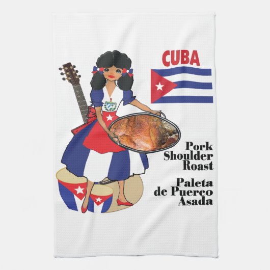 Cuban Kitchen-handdoek - Paleta Theedoek (Verticaal)