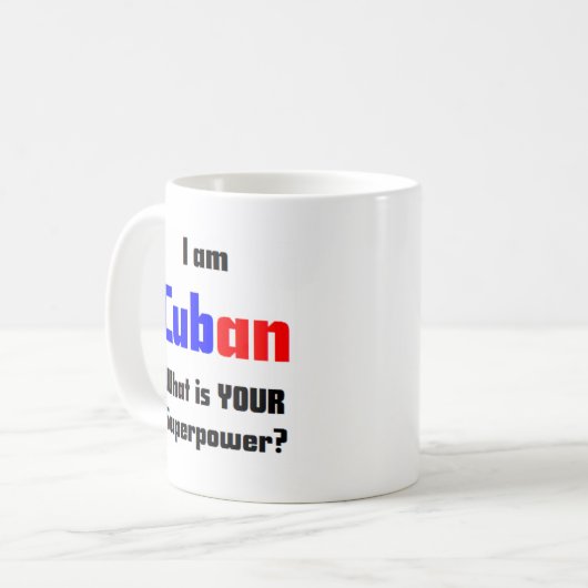 cuban koffiemok (Voorkant links)