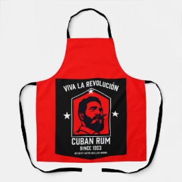 Cuban Libre Rum Drinkers Revolutie Schort