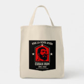 Cuban Libre Rum Drinkers Revolutie Tote Bag (Achterkant)