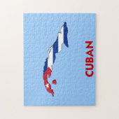 CUBAN MAP LEGPUZZEL (Verticaal)