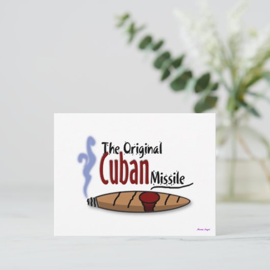 Cuban Missile Briefkaart (Staand voorkant)