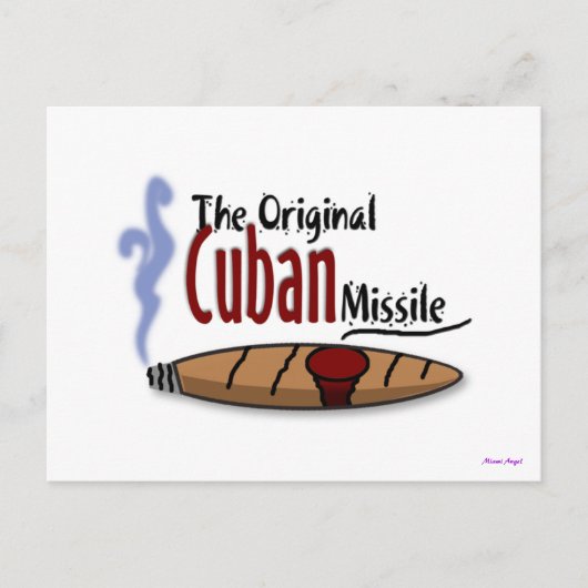 Cuban Missile Briefkaart (Voorkant)