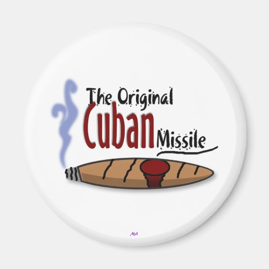 Cuban Missile Magneet (Voorkant)