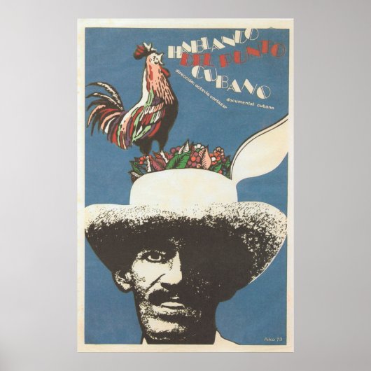 Cuban Movie Poster Cuban Film Poster (Voorkant)