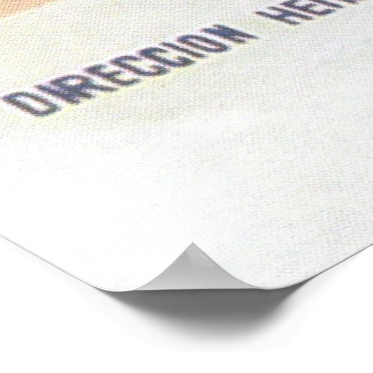 Cuban Movie Poster Cuban Film Poster (Hoek)