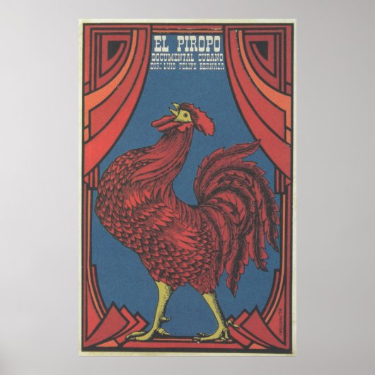 Cuban Movie Poster Cuban Film Poster (Voorkant)