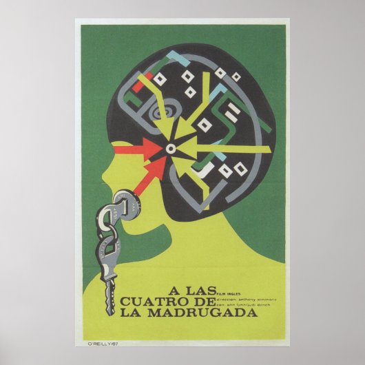 Cuban Movie Poster Cuban Film Poster (Voorkant)