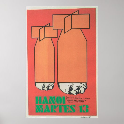 Cuban Movie Poster Cuban Film Poster (Voorkant)