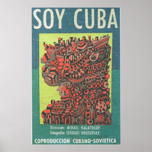 Cuban Movie Poster Cuban Film Poster (Voorkant)