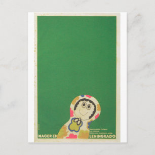 Cuban Movie Poster Cuban Film Poster Post Print Briefkaart