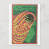 Cuban Movie Poster Cuban Film Poster Post Print Briefkaart (Voorkant)