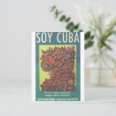 Cuban Movie Poster Cuban Film Poster Post Print Briefkaart (Staand voorkant)