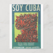 Cuban Movie Poster Cuban Film Poster Post Print Briefkaart (Voorkant)