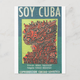 Cuban Movie Poster Cuban Film Poster Post Print Briefkaart
