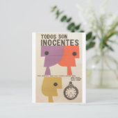 Cuban Movie Poster Cuban Film Poster Post Print Briefkaart (Staand voorkant)