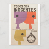 Cuban Movie Poster Cuban Film Poster Post Print Briefkaart (Voorkant)