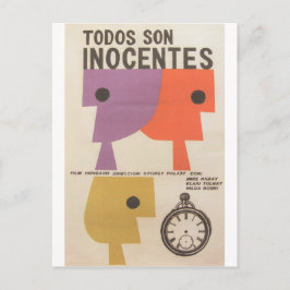 Cuban Movie Poster Cuban Film Poster Post Print Briefkaart