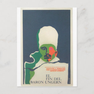 Cuban Movie Poster Cuban Film Poster Post Print Briefkaart