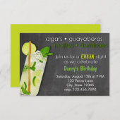 Cuban Night Mojito Party Kaart (Voorkant / Achterkant)