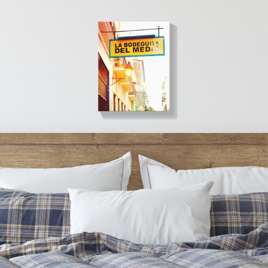 Cuban Photo of Old Havana Habana | Bodegita |  Canvas Afdruk (Insitu (Slaapkamer))