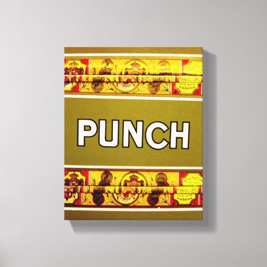 Cuban Photo of Old Havana Habana | Cigars | Canvas Afdruk (Voorkant)