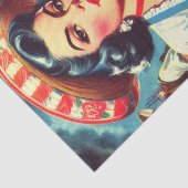  Cuban Pin-up Tissuepapier (Detail)