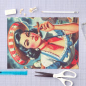  Cuban Pin-up Tissuepapier (Craft)