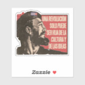 CUBAN REVOLUTION STICKER (Vel)